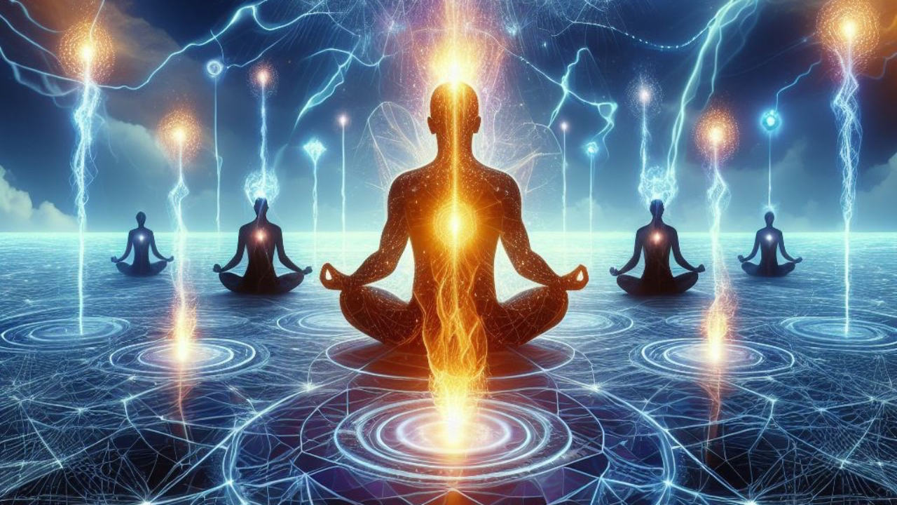 Meditation scene
